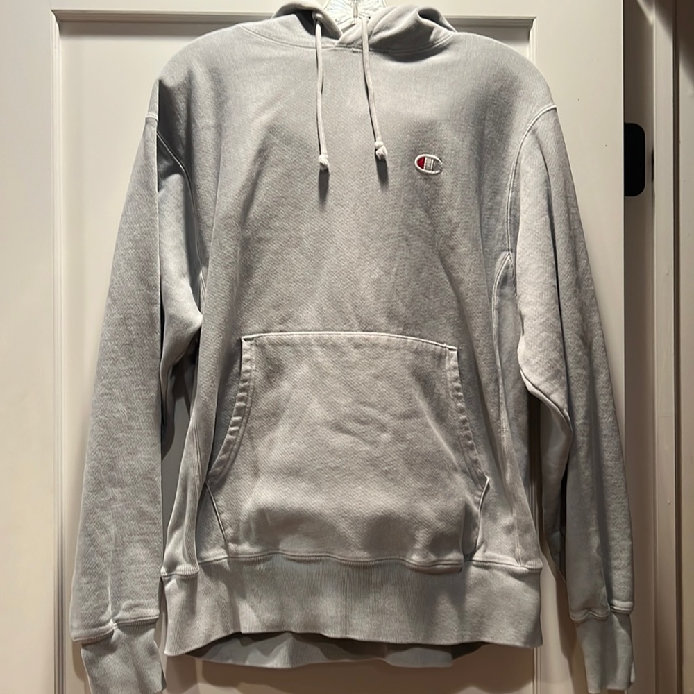 Champion grey hoodie